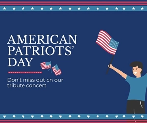 Patriots' Day Photo Banner