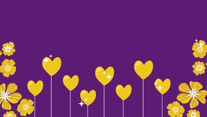 Mother's Day Gold Background