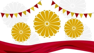 High Resolution Emperor's Birthday Background