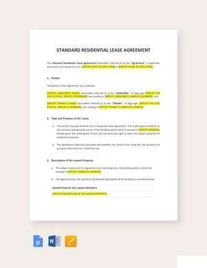 Property Settlement Agreement Template