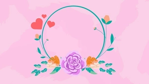 Mother's Day Texture Background