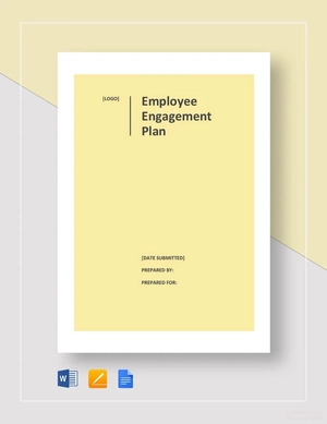 Employee Engagement Plan Template