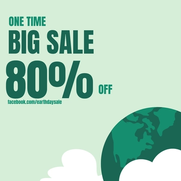 Free Earth Day Facebook Ad Banner Template to Edit Online Free Earth Day Facebook Ad Banner Template to Edit Online