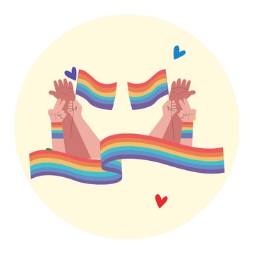 Free Transparent Pride Month Clipart Template to Edit Online