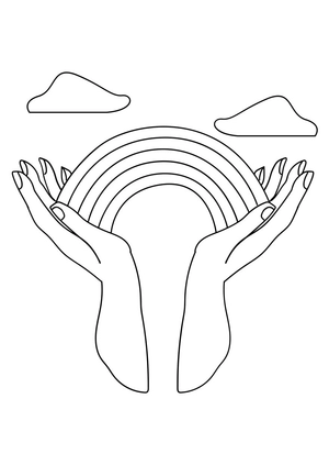 Kids Pride Month Drawing