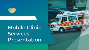 Free Mobile Clinic Services Presentation Template to Edit Online