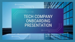 Tech Company Onboarding Presentation