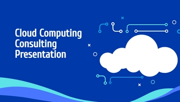 Free Cloud Computing Consulting Presentation Template to Edit Online