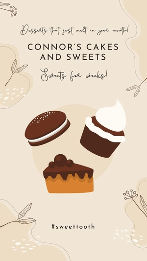 Food Instagram Reels Cover Template