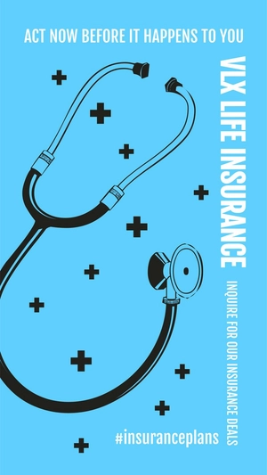 Insurance Instagram Reels Cover Template