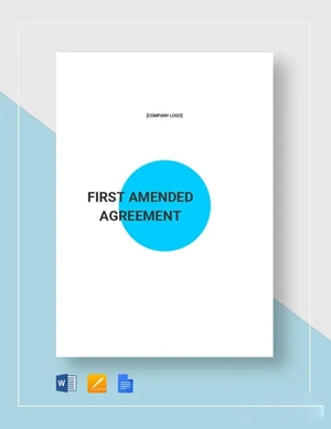 Contract Amendment Template Contract Amendment Template