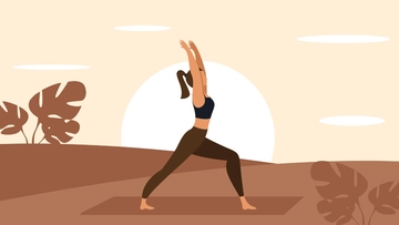 Free International Yoga Day Background Template to Edit Online