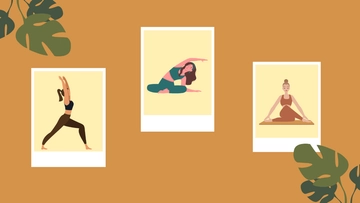 Free International Yoga Day Photo Background Template to Edit Online