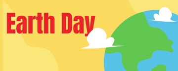 Free Earth Day Flex Banner Template to Edit Online