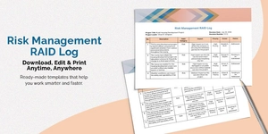 Risk Management RAID Log Template