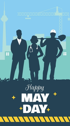 May Day iPhone Background