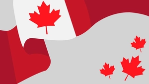 High Resolution Canada Day Background