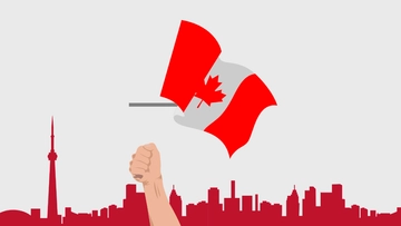 Free Canada Day Wallpaper Background Template to Edit Online