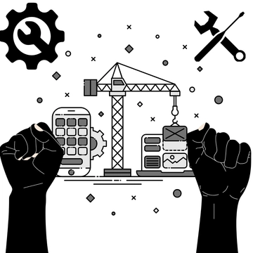 Free May Day Sketch Clipart Template to Edit Online