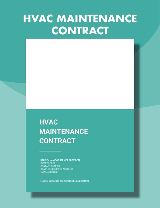 HVAC Maintenance Contract Template HVAC Maintenance Contract Template
