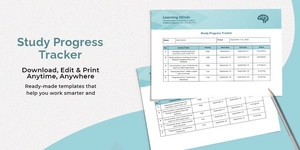 Study Progress Tracker Template