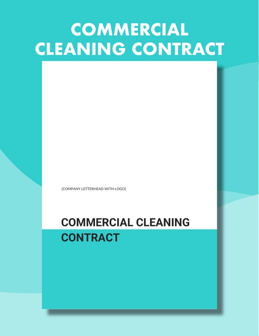 Commercial Cleaning Contract Template