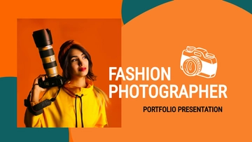 Free Fashion Photography Presentation Template to Edit Online