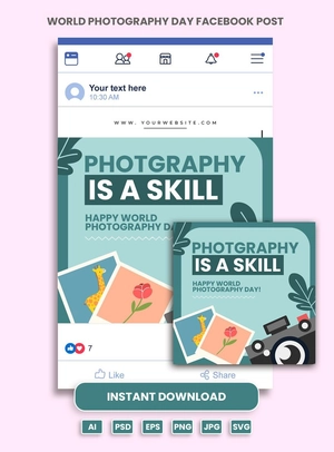 World Photography Day FB Post