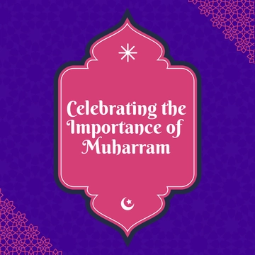 Free Muharram FB Post Template to Edit Online