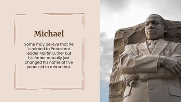 Free Simple History Presentation Template to Edit Online