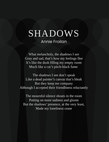 Free poemVerse Poetry Template to Edit Online