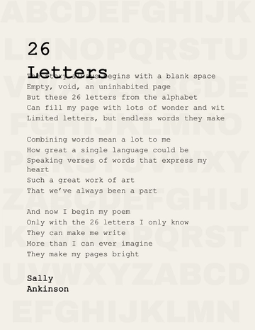 Free Seminar Poetry Template to Edit Online