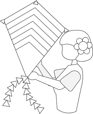 Kathara Deftera Drawing Vector