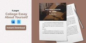 College Essay Template About Yourself