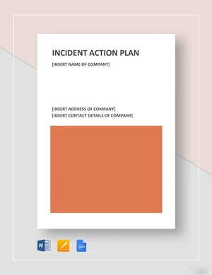 Incident Action Plan Template