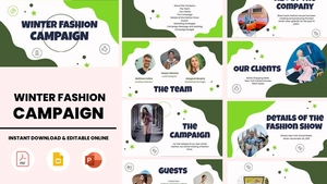 Winter Fashion Campaign Presentation