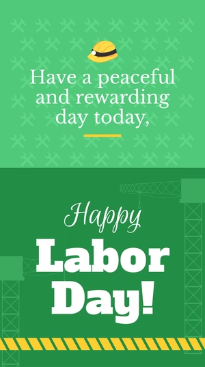 Labor Day Greeting Card Background