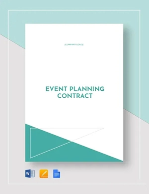 Event Planning Contract Template