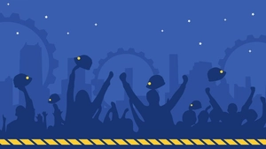 Labor Day Banner Background
