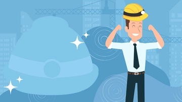 Free Labor Day Cartoon Background Template to Edit Online