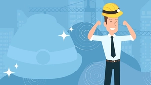 Labor Day Cartoon Background