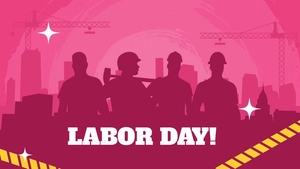Labor Day Gradient Background