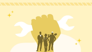 Free Labor Day Light Background Template to Edit Online