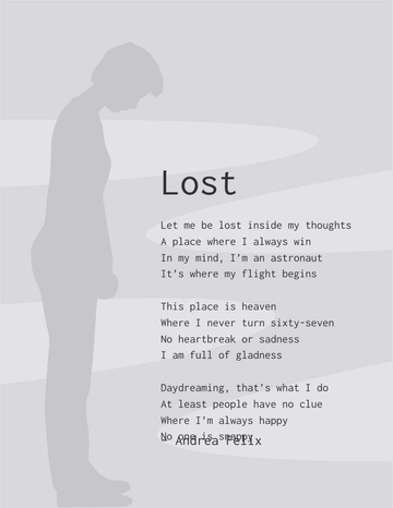 Free Poetry Journal Template to Edit Online