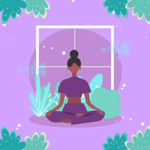 International Yoga Day Illustration