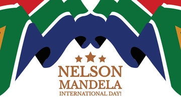 Free Nelson Mandela International Day Design Background Template to Edit Online