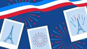 Bastille Day Photo Background
