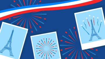 Free Bastille Day Photo Background Template to Edit Online