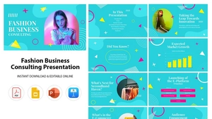 Fashion Business Consulting Presentation