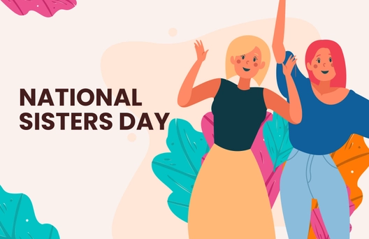 National Sisters Day Banner